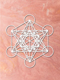 Mandala de Corcho para Pared ** Cubo de Metatron **