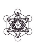 Mandala de Corcho para Pared ** Cubo de Metatron **