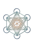 Mandala de Corcho para Pared ** Cubo de Metatron **