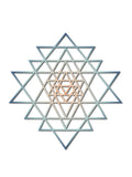 Mandala de Corcho para Pared ** Sri Yantra **