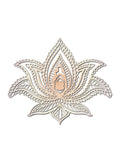 Mandala de Corcho y MDF para Pared ** FLOR DE LOTO **