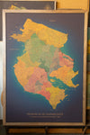 Mapa de la Provincia de Guanacaste en CORCHO