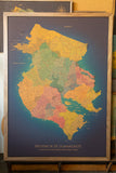 Mapa de la Provincia de Guanacaste en CORCHO