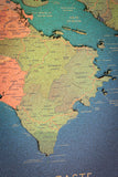 Mapa de la Provincia de Guanacaste en CORCHO