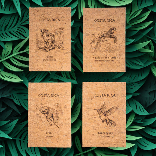 Libreta de Corcho - Colección Fauna de Costa Rica