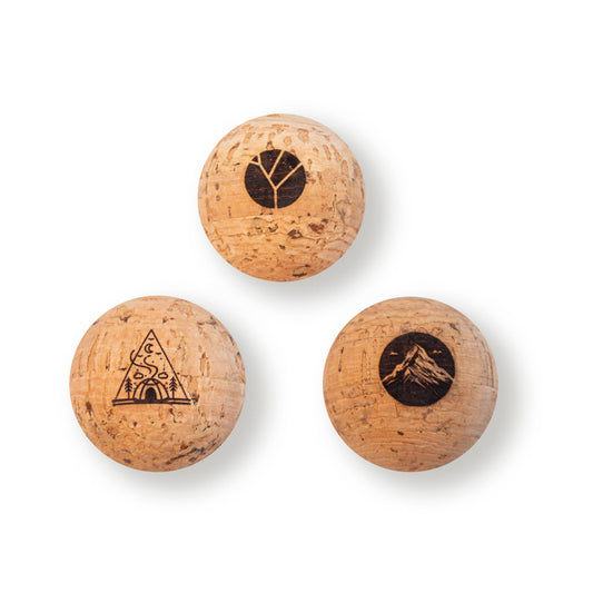 Bola para Masajes de Corcho - Corcho Lijado