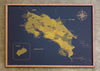 Mapa de Costa Rica de Corcho · Colección IMPRESOS | 80 × 58 cm