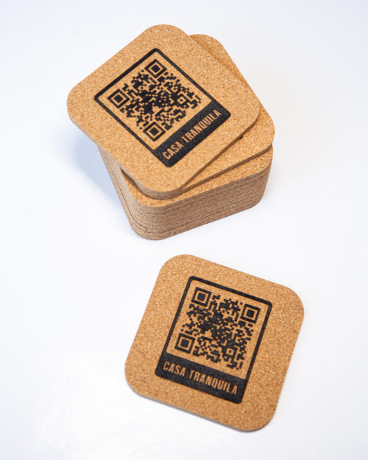 Posavasos de Corcho Dobles Sencillos