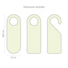 Colgadores Premium para Puertas de Hotel y Airbnb en Corcho y Madera Personalizados