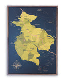 Mapa de la Provincia de Guanacaste en CORCHO