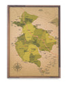 Mapa de la Provincia de Guanacaste en CORCHO