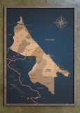 Mapa de la Provincia de Limón en CORCHO