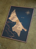 Mapa de la Provincia de Limón en CORCHO