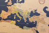 Mapa del Imperio Romano (117 d.C.) en Corcho Natural - Colección Impresos