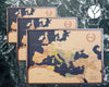 Mapa del Imperio Romano (117 d.C.) en Corcho Natural - Colección Impresos