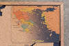 Mapa del Imperio Romano (117 d.C.) en Corcho Natural - Colección Impresos