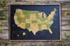 Mapa de EEUU de CORCHO - Colección IMPRESOS