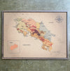 Mapa de Costa Rica de Corcho · Colección IMPRESOS | 80 × 58 cm