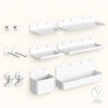 Pegboard BLOB con Kit de Accesorios – Organización y diseño para tus paredes