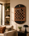 Tablero de Ajedrez Magnético de Pared Premium