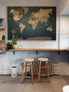 Mapamundi de CORCHO XL | Decoración de Gran Formato