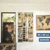 Pegboard Organizador de Pared – Kit Completo de 125 Piezas
