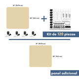 Pegboard Organizador (125 piezas)