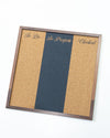 Pizarra de Corcho Premium Personalizada – Alta Densidad, Impresión UV y Marco Laminado