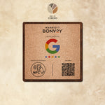 Placa Personalizada para Negocios – Obtén Reseñas en Google con Tecnología NFC y Código QR