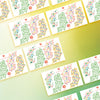 Sticker Individual de Costa Rica con Fondo Translúcido