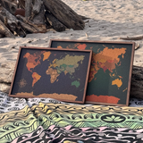 Mapamundi - Colección IMPRESOS - 40 x 27 cm