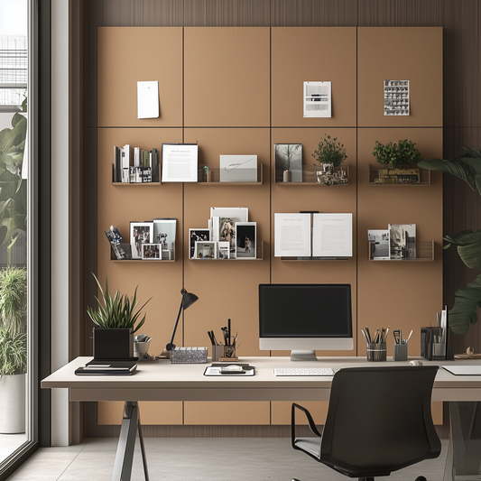 Paneles de pared de corcho personalizados para oficinas, hogares e instituciones
