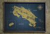 Mapa de Costa Rica de CORCHO - Colección IMPRESOS - 55 x 40 cm