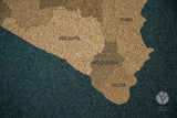 Mapa de Perú de CORCHO - Colección IMPRESOS