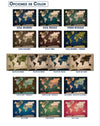 Mapa de EEUU de CORCHO - Colección IMPRESOS
