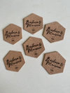 Posavasos de Corcho Delgados Sencillos