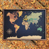 Mapa de Costa Rica en Corcho Natural - Colección Impresos · 55 × 40 cm