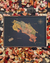 Mapa de Costa Rica en Corcho Natural - Colección Impresos · 45 × 33 cm