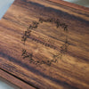 Caja de Madera Sólida Personalizable