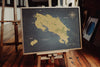 Mapa de Costa Rica de Corcho · Colección IMPRESOS | 80 × 58 cm