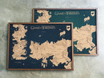 Mapa  "Westeros + Essos en CORCHO" (Game of Thrones)