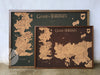 Mapa  "Westeros + Essos en CORCHO" (Game of Thrones)