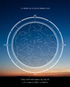 Mapa de Estrellas - Constelaciones - Fondo de Fotografía - 1 Bóveda