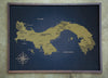 Mapa de Panamá de CORCHO - Colección IMPRESOS