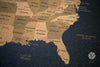 Mapa de EEUU de CORCHO - Colección IMPRESOS