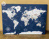 Mapamundis de CANVAS TENSADO - ESTILO: MODERNO