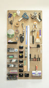 Pegboard Organizador de Pared – Kit Completo de 125 Piezas