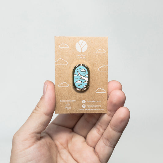 Never Stop Exploring Pin