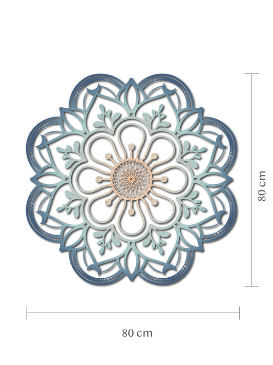 Mandala Sol 2 de Corcho Natural – Decoración de Pared Boho