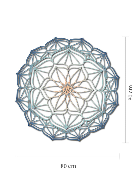 Mandala Sol 1 de Corcho Natural – Decoración de Pared Boho